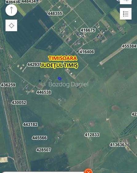 Teren intravilan de inchiriat Timi?oara, zona Torontalului.