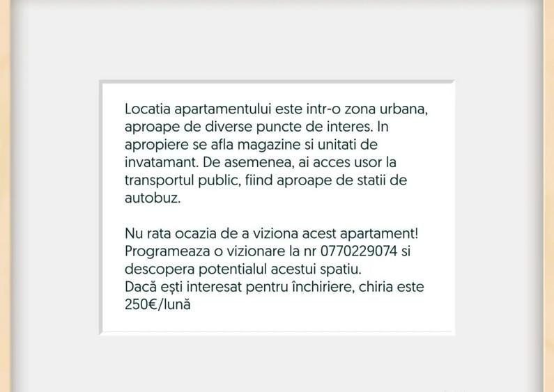 Vand/inchiriez apartament 2 camere central - 1