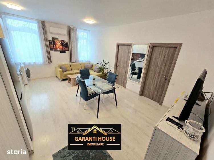 Ultracentral, bloc nou, apartament cu 2 camere, mobilat, 380/Luna - 4