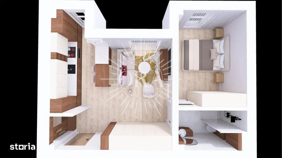 APARTAMENT CU 2 CAMERE DE VANZARE - FLORESTI - TINERETULUI - PARCARE S - 4