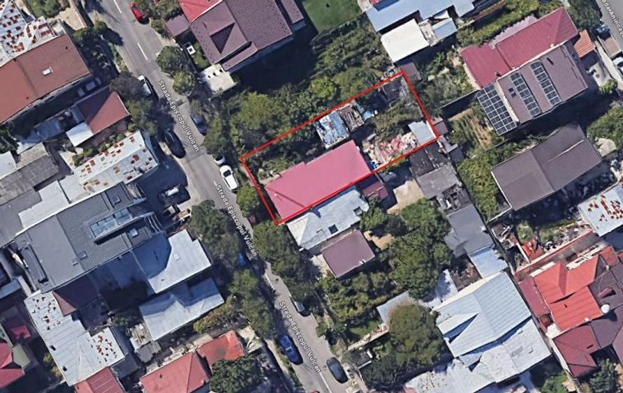 Teren de vânzare – 360 mp, Bucureștii Noi – metrou Laminorului, utilități, casă demolabilă - 1