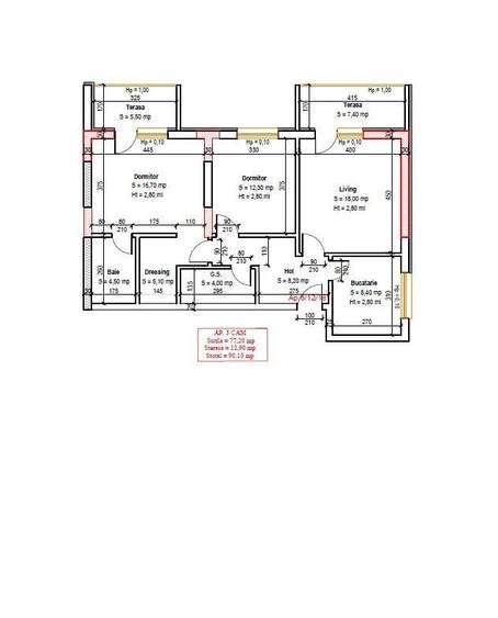 Apartament cu 3 camere decomandat în Theodor Pallady