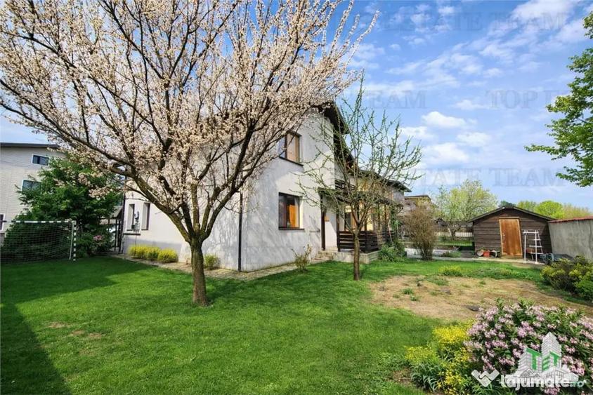 Casă cu 5 camere cu Teren 550 Mp în Corbeanca