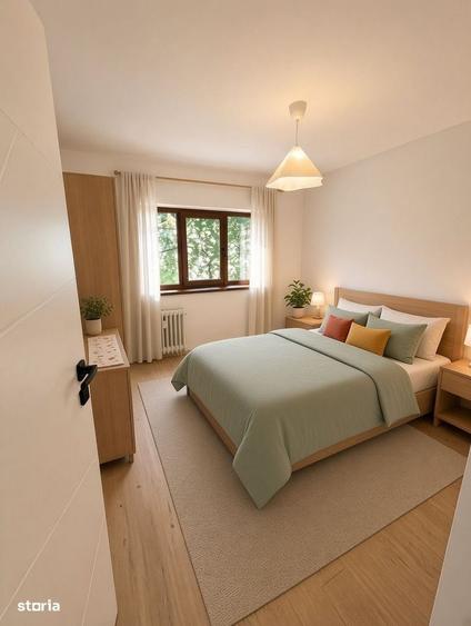 Apartament cu 2 camere decomandat în Militari