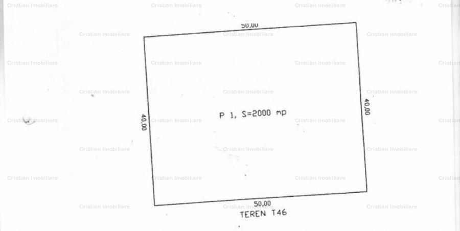 TEREN intrav 1970 m sosea Dig Braila-Galati deschidere 40m E - 1