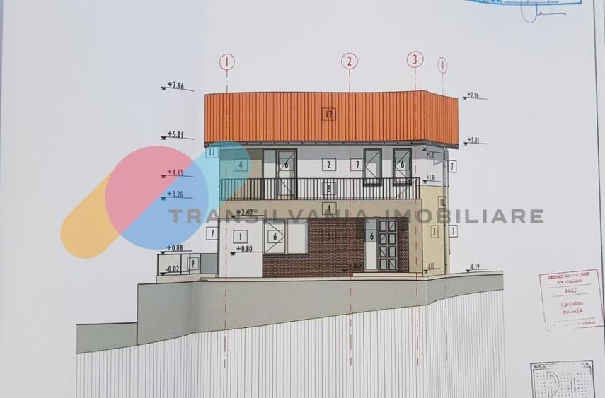 Teren autorizat pentru doua case - 2033mp - Chinteni - 1