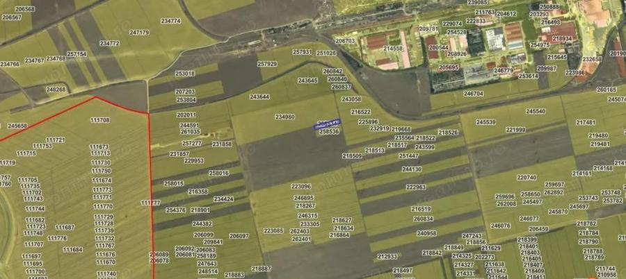 Teren extravilan 2000 mp - acces din zona Industriala a Constantei- comision 0% - 2