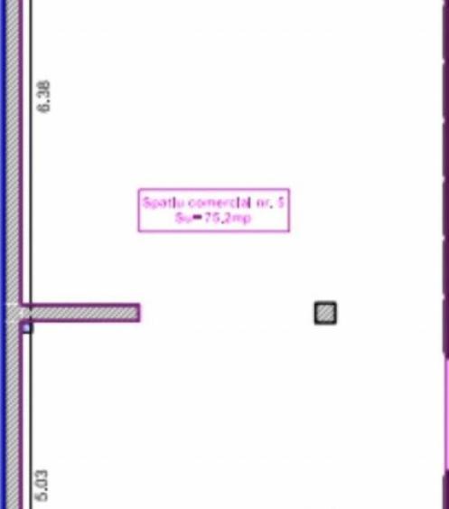 Spatiu comercial, 75.2 mp, parcari, zona Vivo