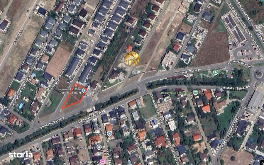 Teren intravilan 1038mp - Destinatie Comercial - Penny Odaile - 2