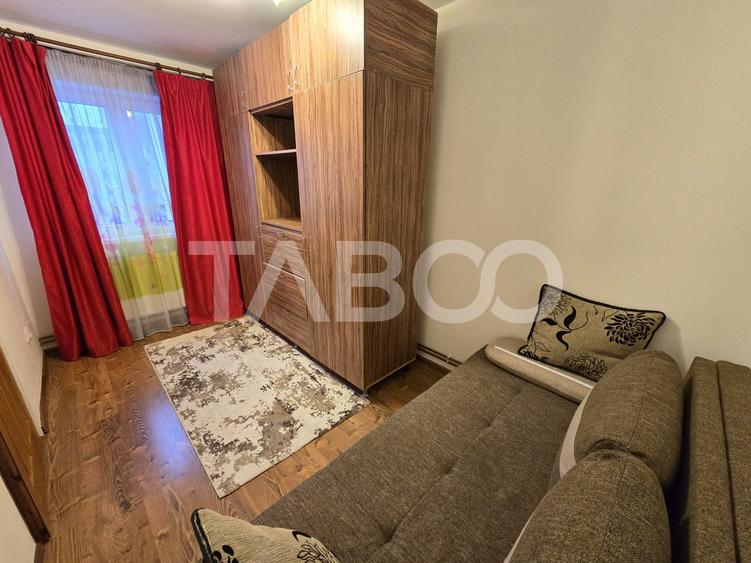 Apartament 3 camere etaj intermediar mobilat balcon zona Tiglari Sibiu - 4