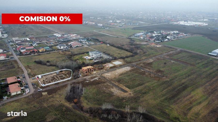 Comision 0% Parcele teren cu toate utilitatile si asfalt - Mosnita - 10