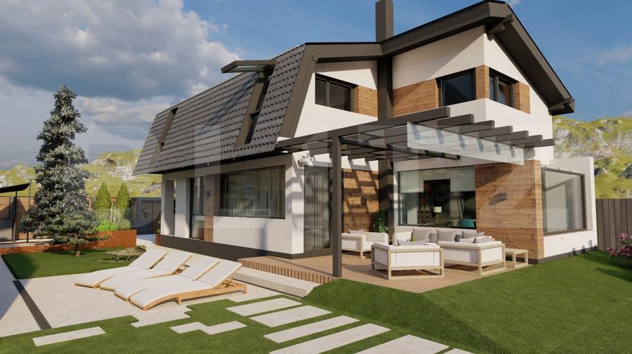 Casa ideal locuit 4 camere teren mare , zona excelenta Cristian - 1