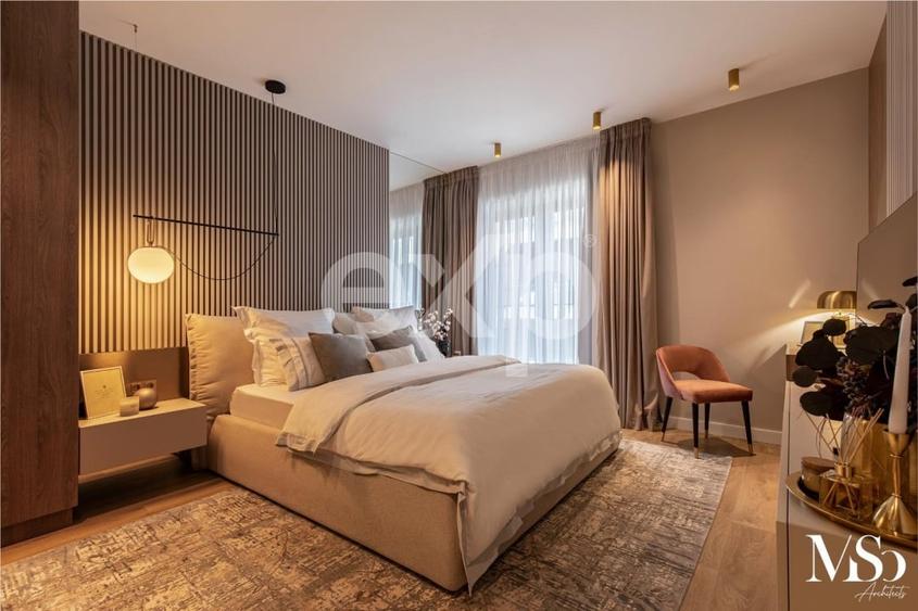 Ap superb de inchiriat Herastrau- 5 camere- mobilat si utilat- 2 locuri de parca - 14