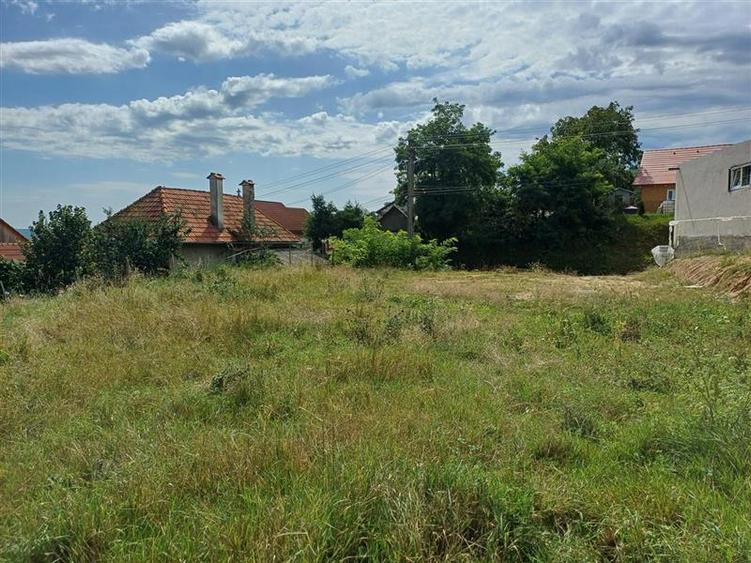 Teren cu vedere panoramica catre oras in Saliste - 1