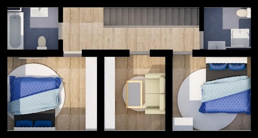 MONARCH SOLEIL -  Casa cu 3 dormitoare, 3 bai, dressing , 2 locuri parcare - 1