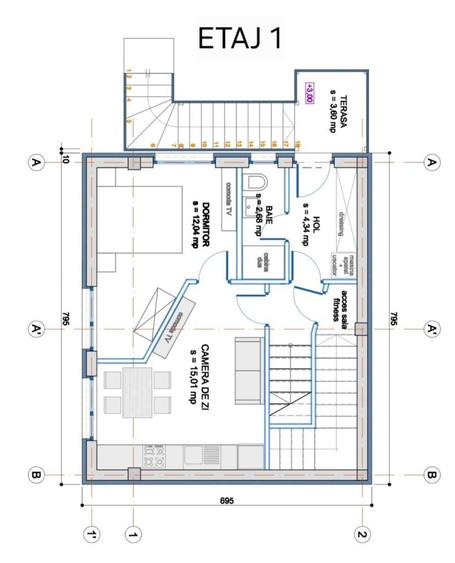 SPATIU COMERCIAL-Cladire P+2- Investitie la cheie in DEVA - 1