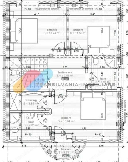 Casa individuala 4 camere, teren 700 mp-Dezmir - 3