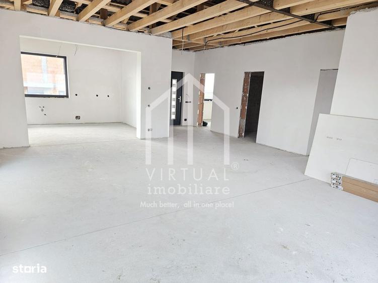 Casa individuala pe un singur nivel - 120 mp, teren 390 mp - 7