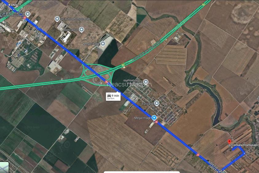 Teren  vanzare extravilan Postavari, Ilfov, Berceni