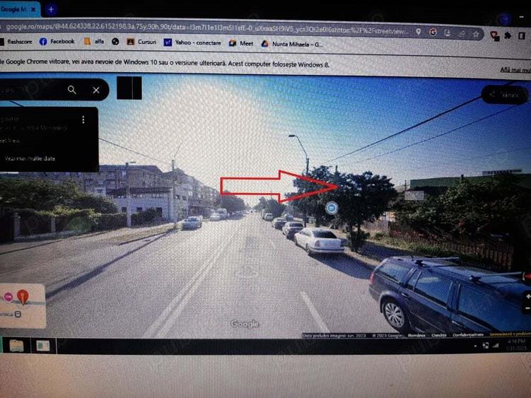 Teren + constructie , deschidere 14 m -pretabil afacere - 1
