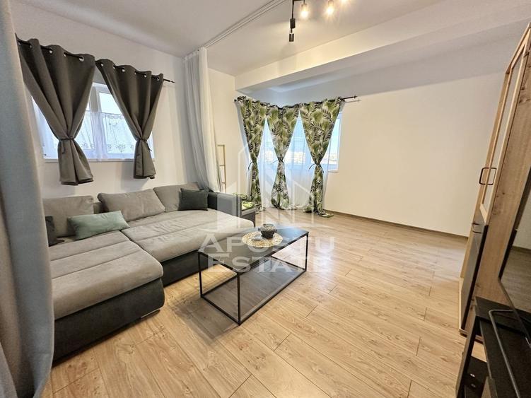 Apartament cu o camera mobilat, la etaj intermediar in Giroc la asfalt - 3