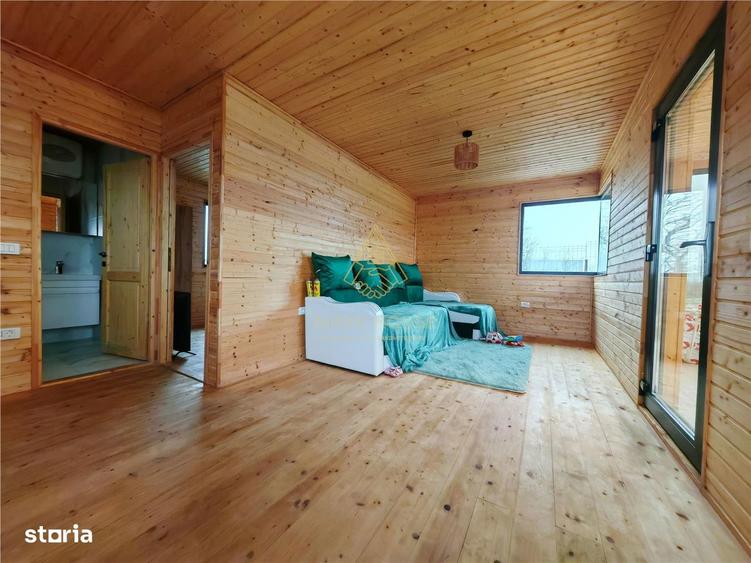 Teren 1165 mp + Cabana de vanzare in Garleni aproape de natura - 8