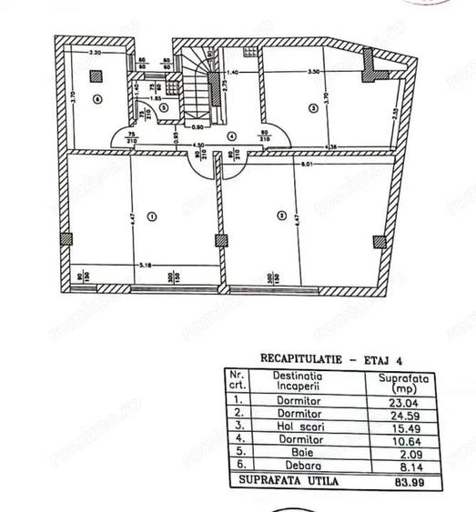 Spatiu de birouri Romana | Etaj 4-5 | Centrala | Terasa | Proximitate metrou - 3