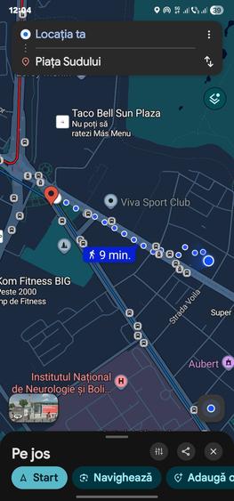 Apartament 3 camere la 9 minute (700m) de Metrou Piața Sudului / Sun Plaza - 13