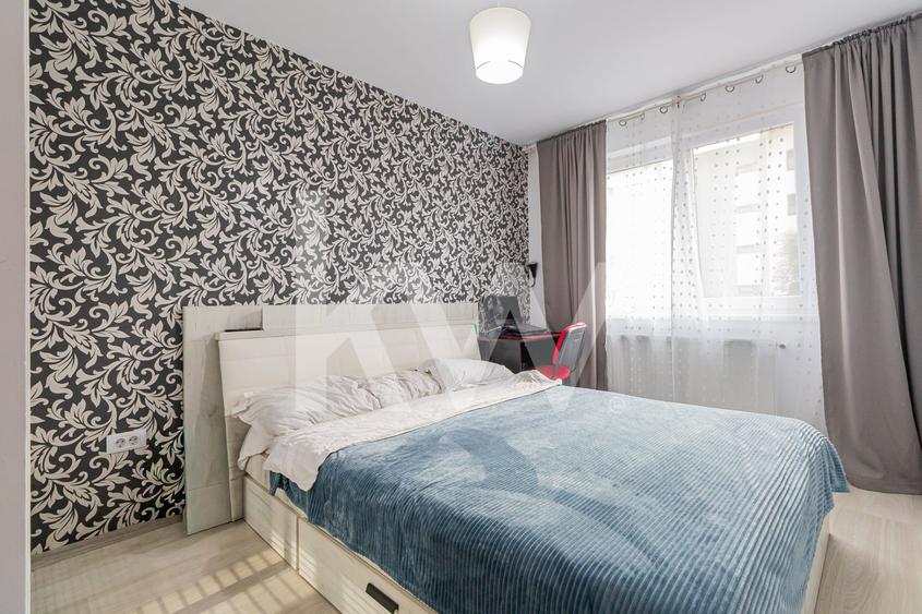 Apartament cu 3 camere decomandat, mobilat în Tractorul