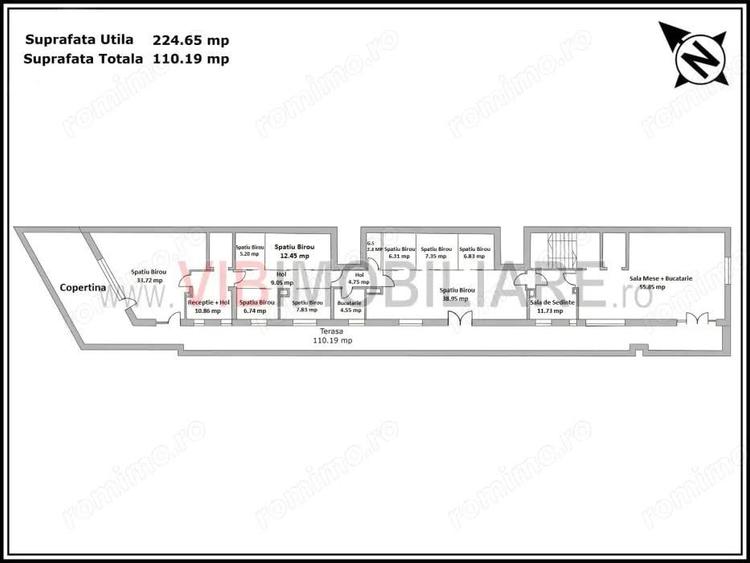 Grozave?ti Hotel Sir Orhideea Spa?iu de birouri 224 mp utili - 15