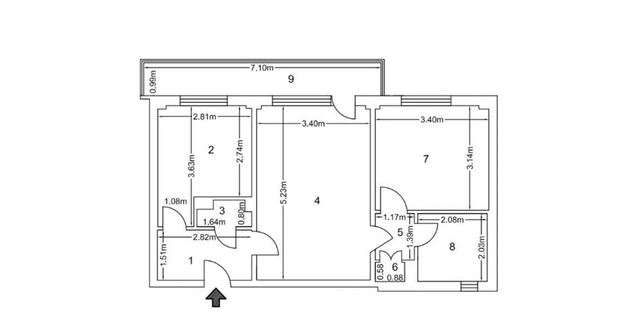 Apartament 2 Camere Iancului Slt. Dima Cristescu - 1