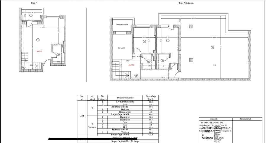 Apartament cu 3 camere de tip Penthouse/ Duplex, Metrou Berceni - 13