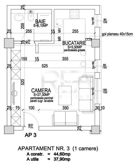UP Boutique - Pipera Voluntari - GARSONIERA finisaje LUX - 10