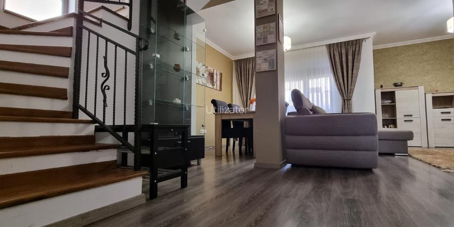 Casă 3 dormitoare, mansarda, curte, parcare–Popesti Leordeni