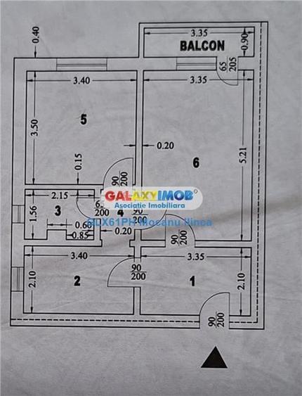 Vanzare apartament 2 camere, cu centrala, Ploiesti, zona Nord - 7