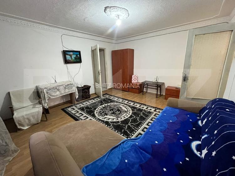 Apartament 2 camere, mobilat si utilat complet - etaj 2, cu balcon deschis