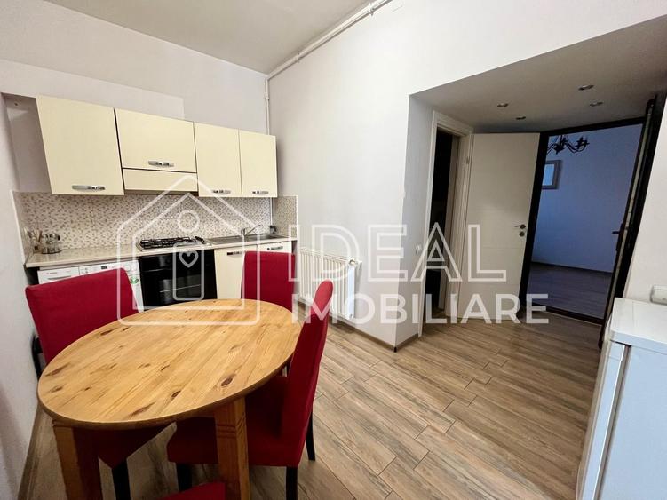 Apartament cu 2 camere semidecomandat, mobilat în Ultracentral