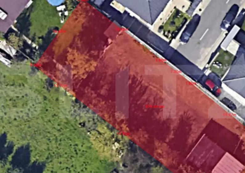 Exclusivitate! Teren intravilan, 877 mp, autorizatie constru - 2