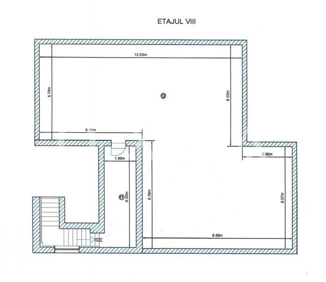 OX706 Penthouse pretabil pentru diferite activiitati - 21