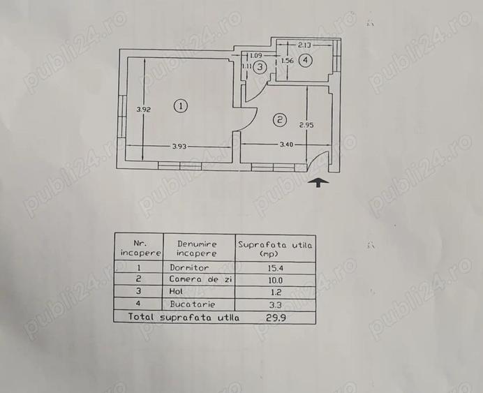 Apartament cu 2 camere de vanzare in Curtea de Arge?. - 14