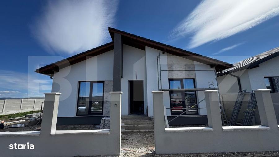 Casa pe un singur nivel, 4 camere, teren 612 mp, finisata la cheie, Or - 4