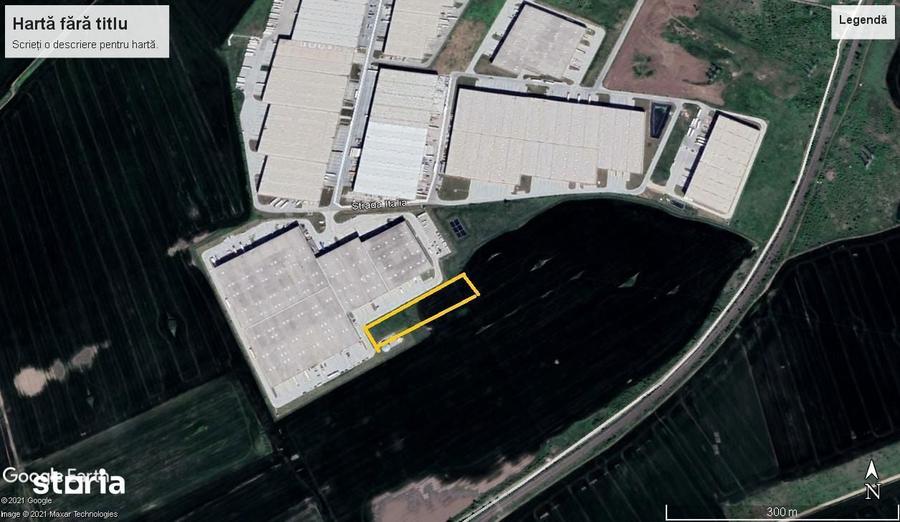 Teren centru logistic Domnesti Km 13.5 - 2