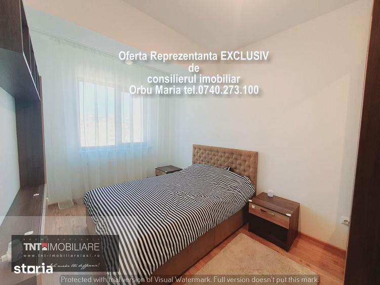 Apartament cu 2 camere semidecomandat în Canta