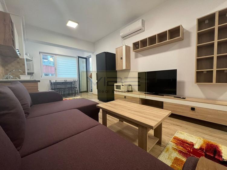 Apartament cu 2 camere semidecomandat, mobilat în Gară