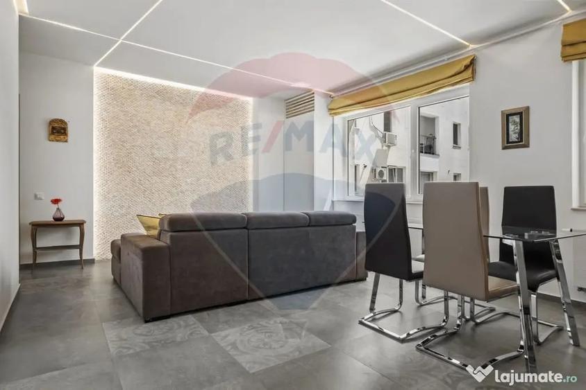 Apartament cu 2 camere semidecomandat în Centrul Civic