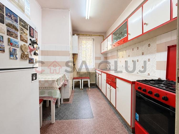 Apartament cu 3 camere decomandat, mobilat în Gheorgheni