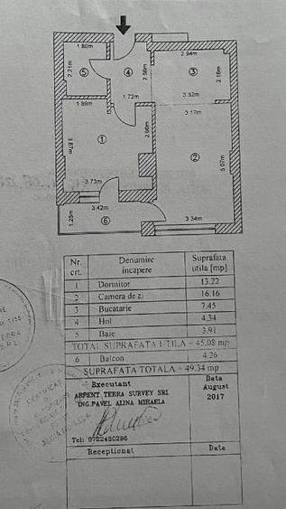 Apartament cu 2 camere semidecomandat, mobilat în Grozăvești