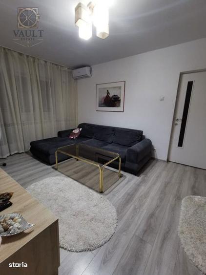 Apartament cu 2 camere semidecomandat, mobilat în Giurgiului