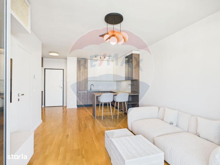 Apartament cu 2 camere, mobilat în Grivița