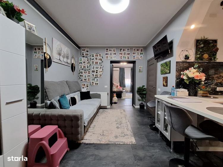 Apartament cu 2 camere semidecomandat în Central